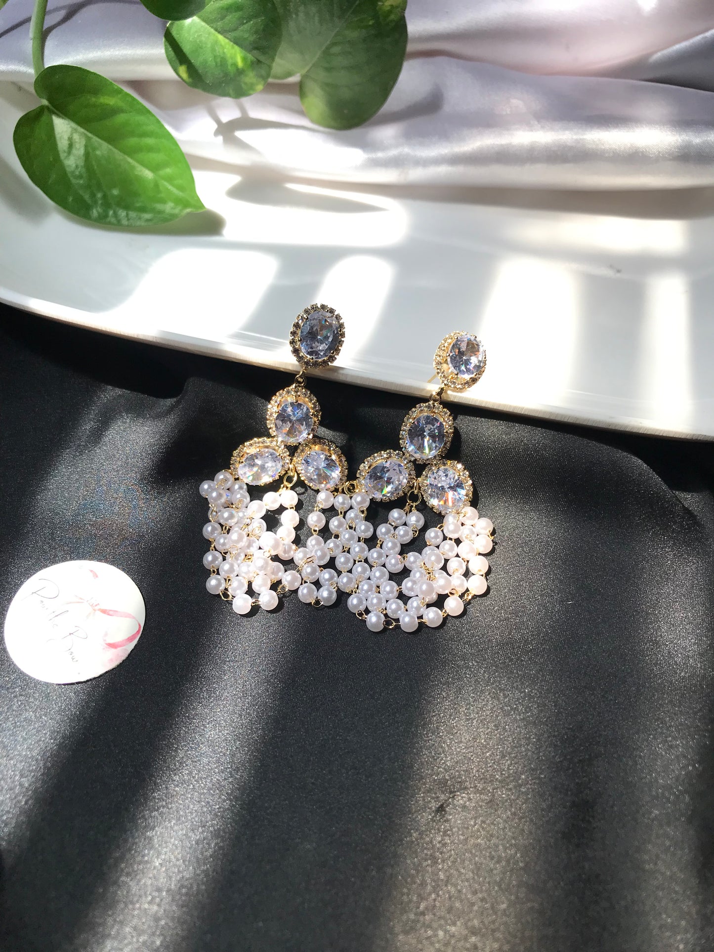 Pearl Tassel Earring