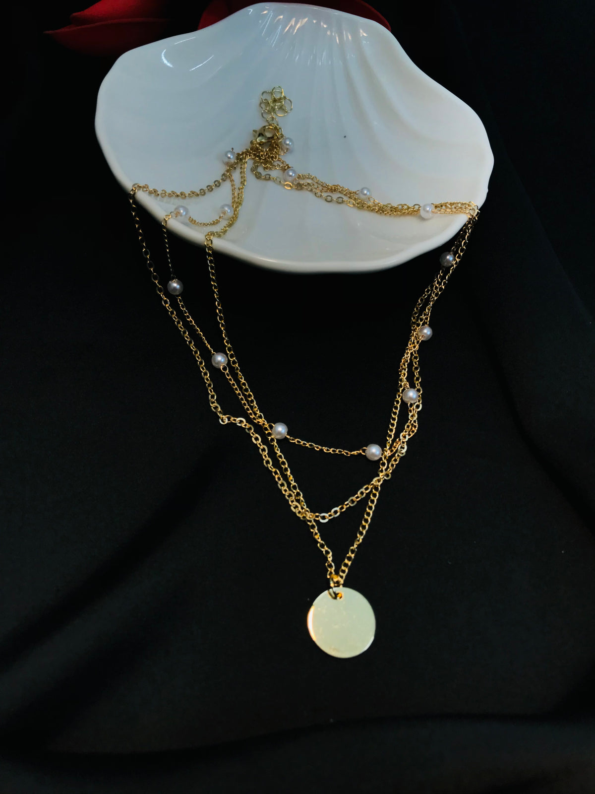 Pearl Layer Necklace