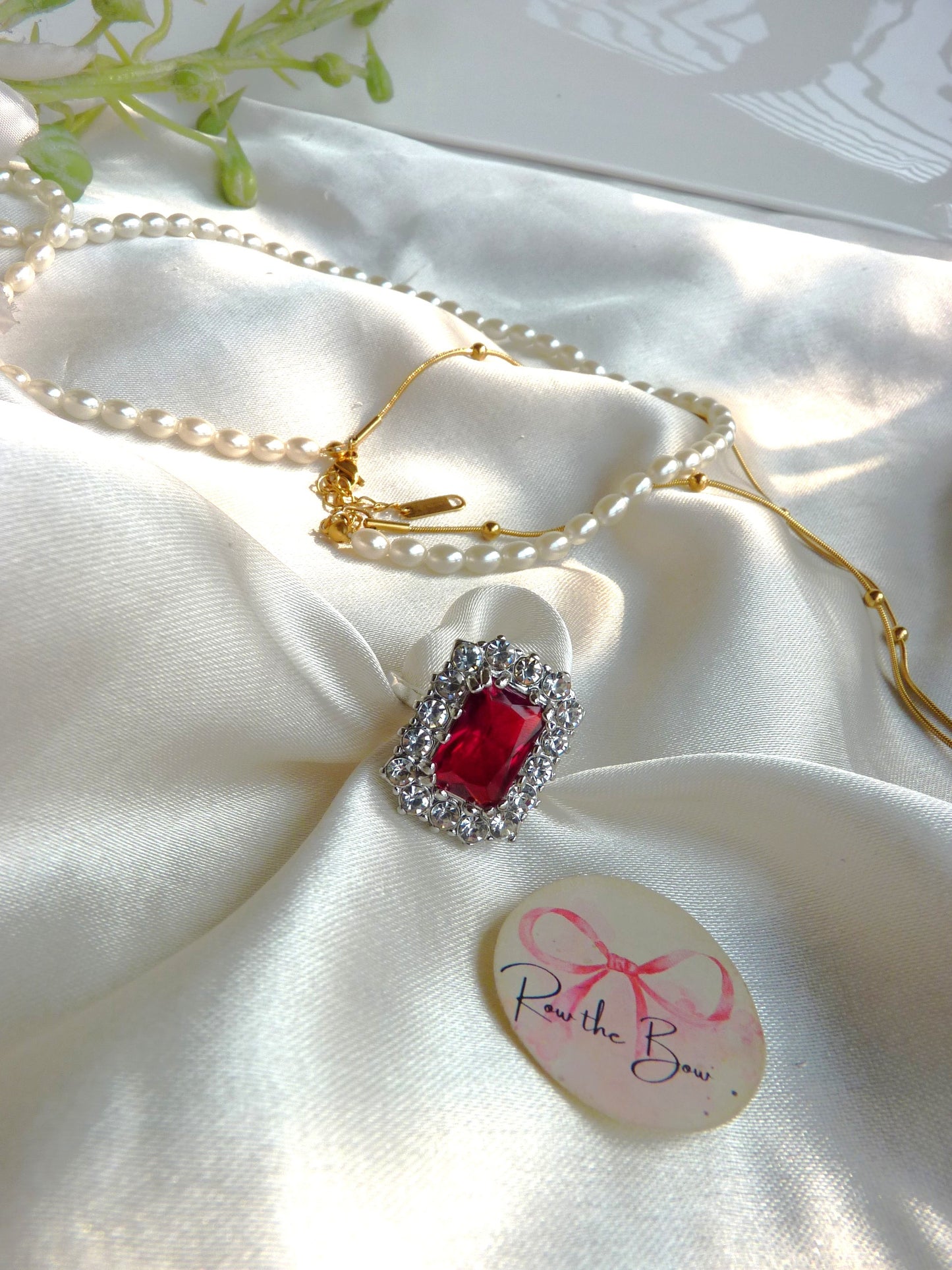 Ruby Zircon Finger Ring