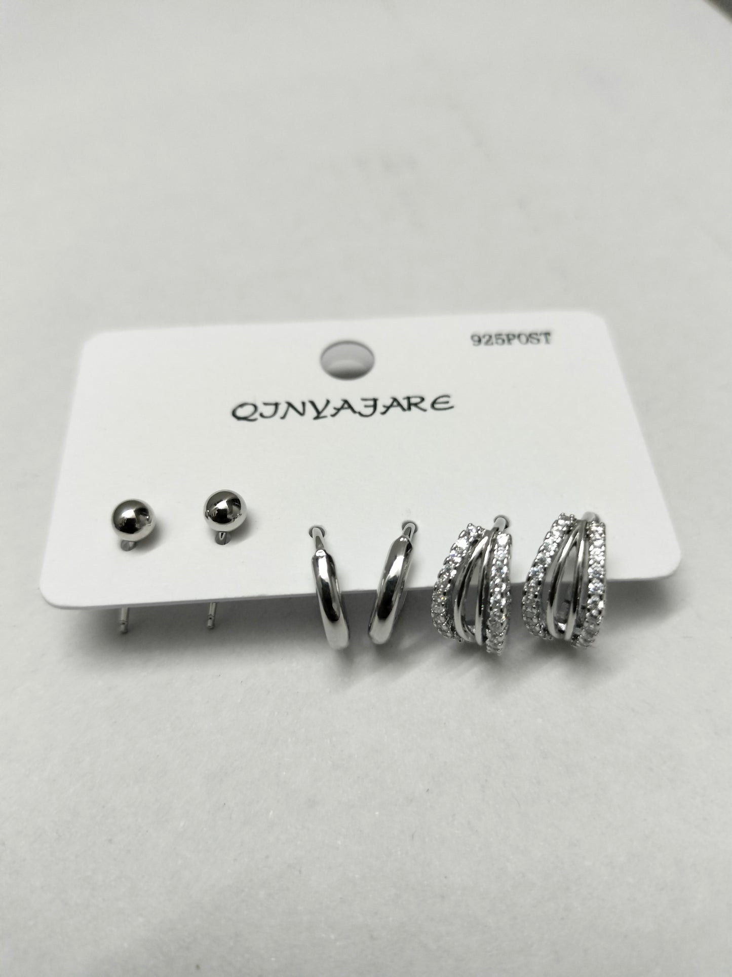 Ball Stud Set Silver