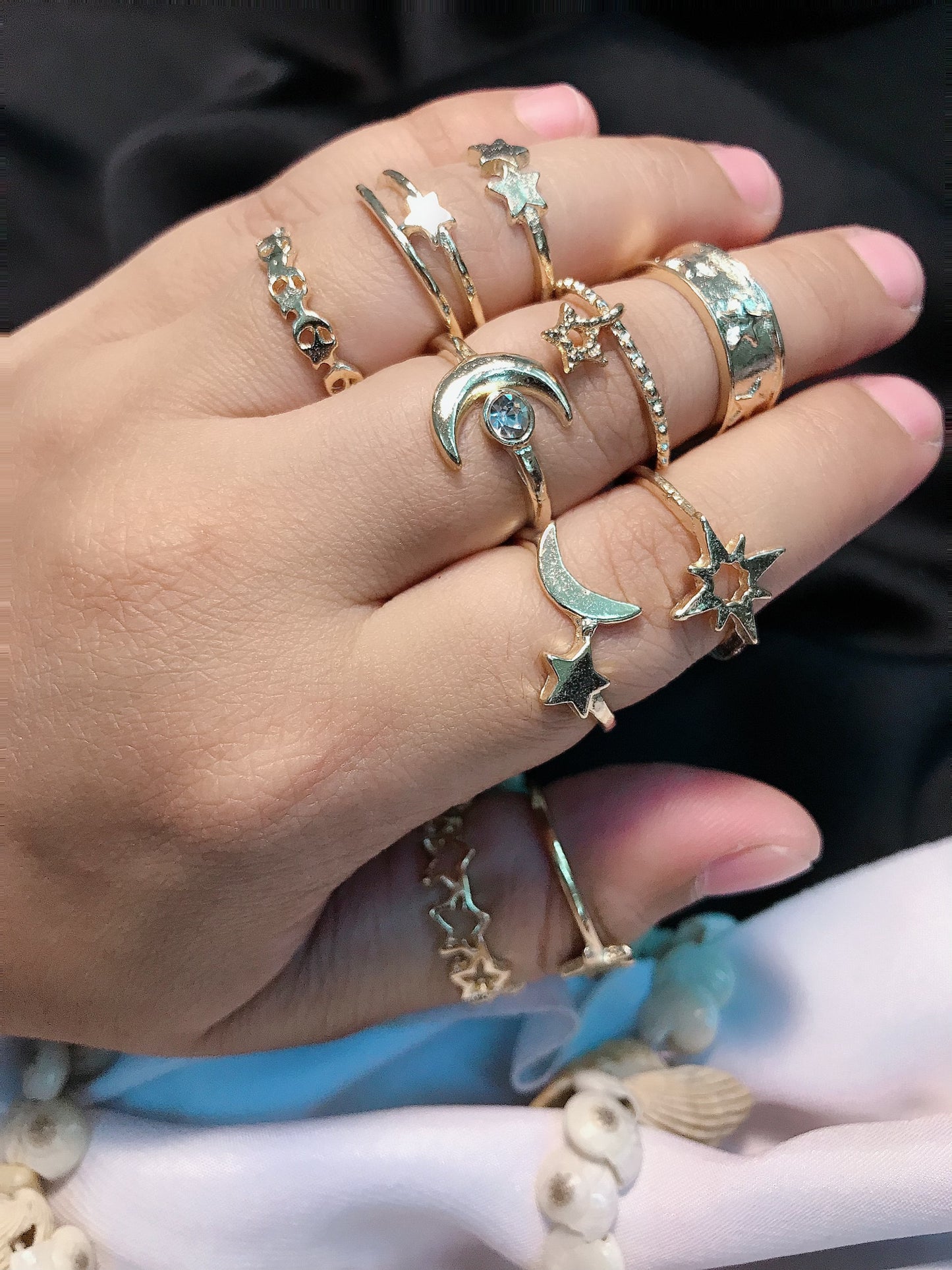 Moon Ring Set (R-70)