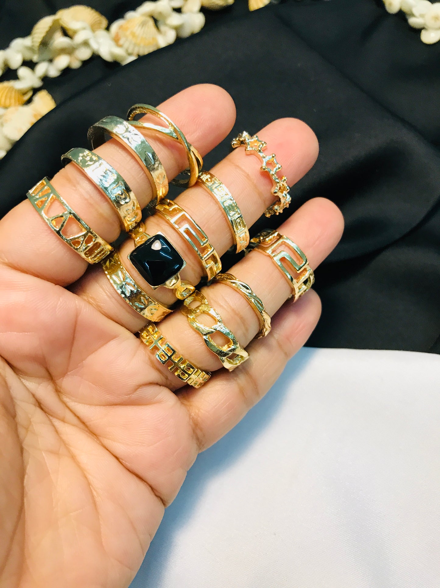 Black Ring Set (R-61)