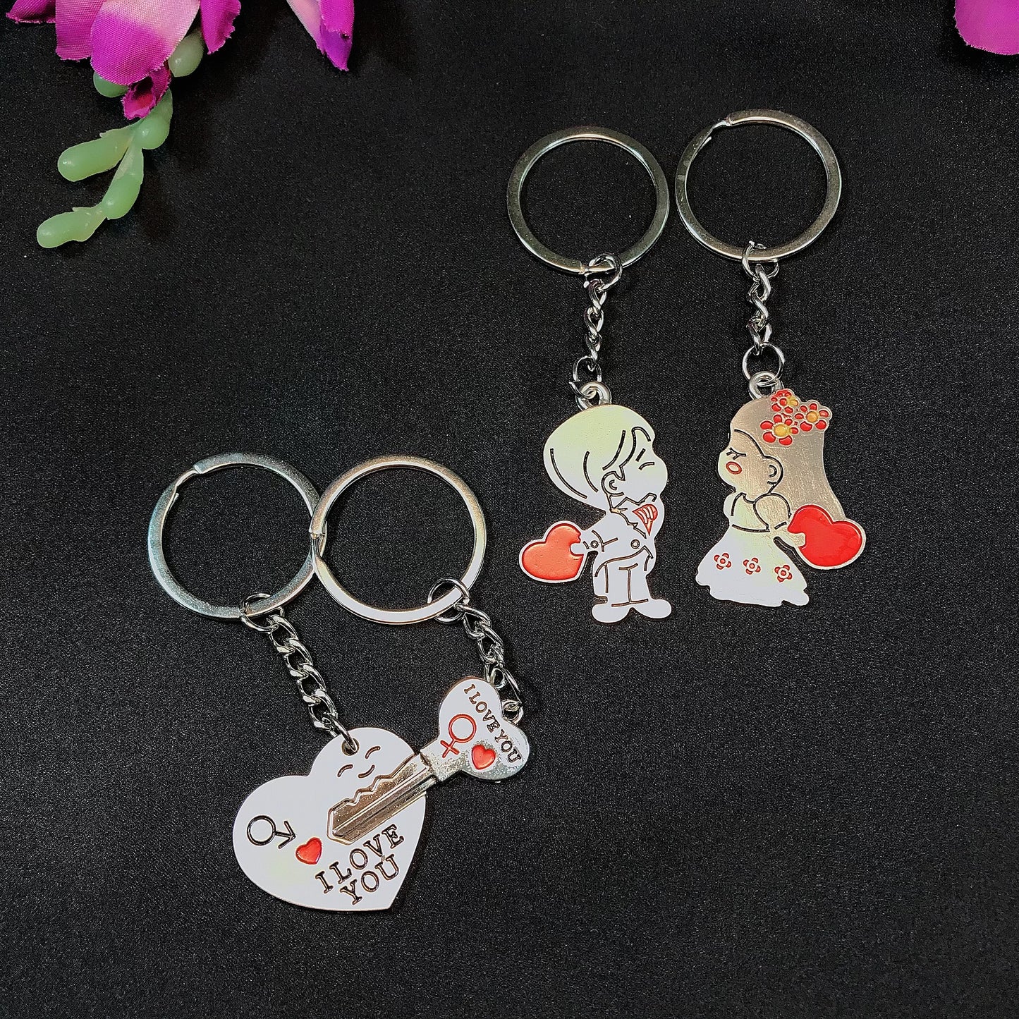 Couple Key Ring