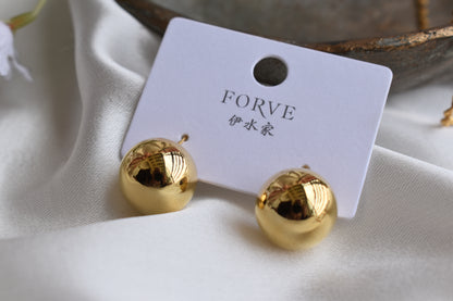 Ball stud Metallic golden