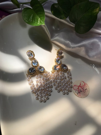 Pearl Tassel Earring