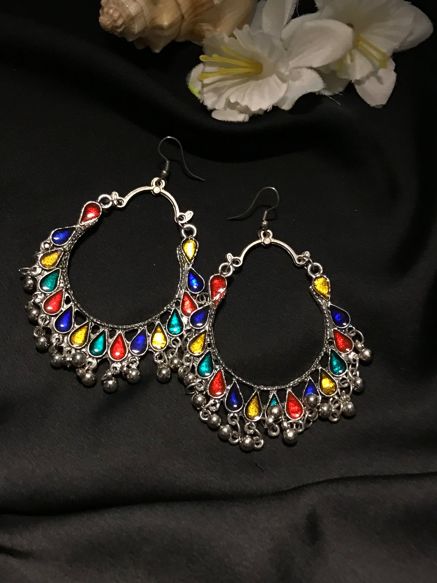 Antique multi jhumka 02
