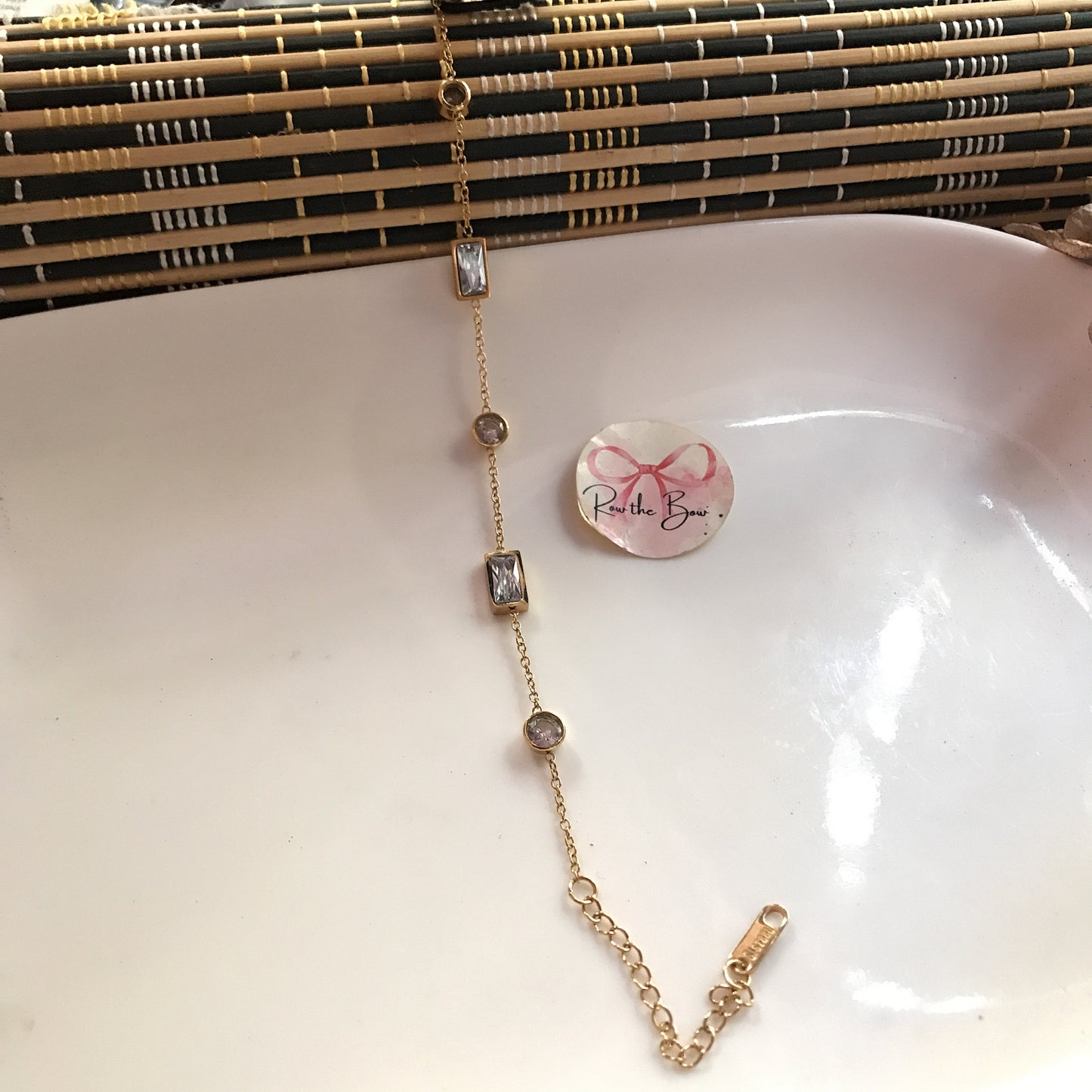 White Stony Bracelet