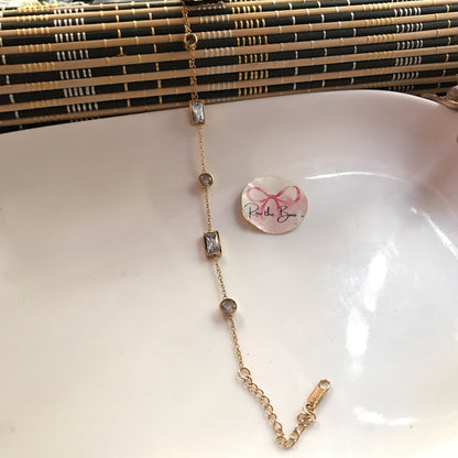 White Stony Bracelet