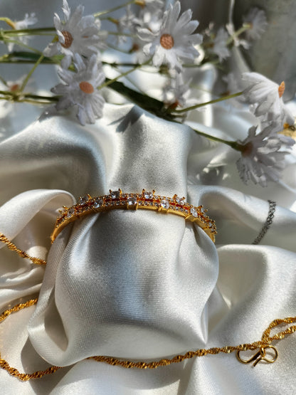 Zircon Titanium Bracelet