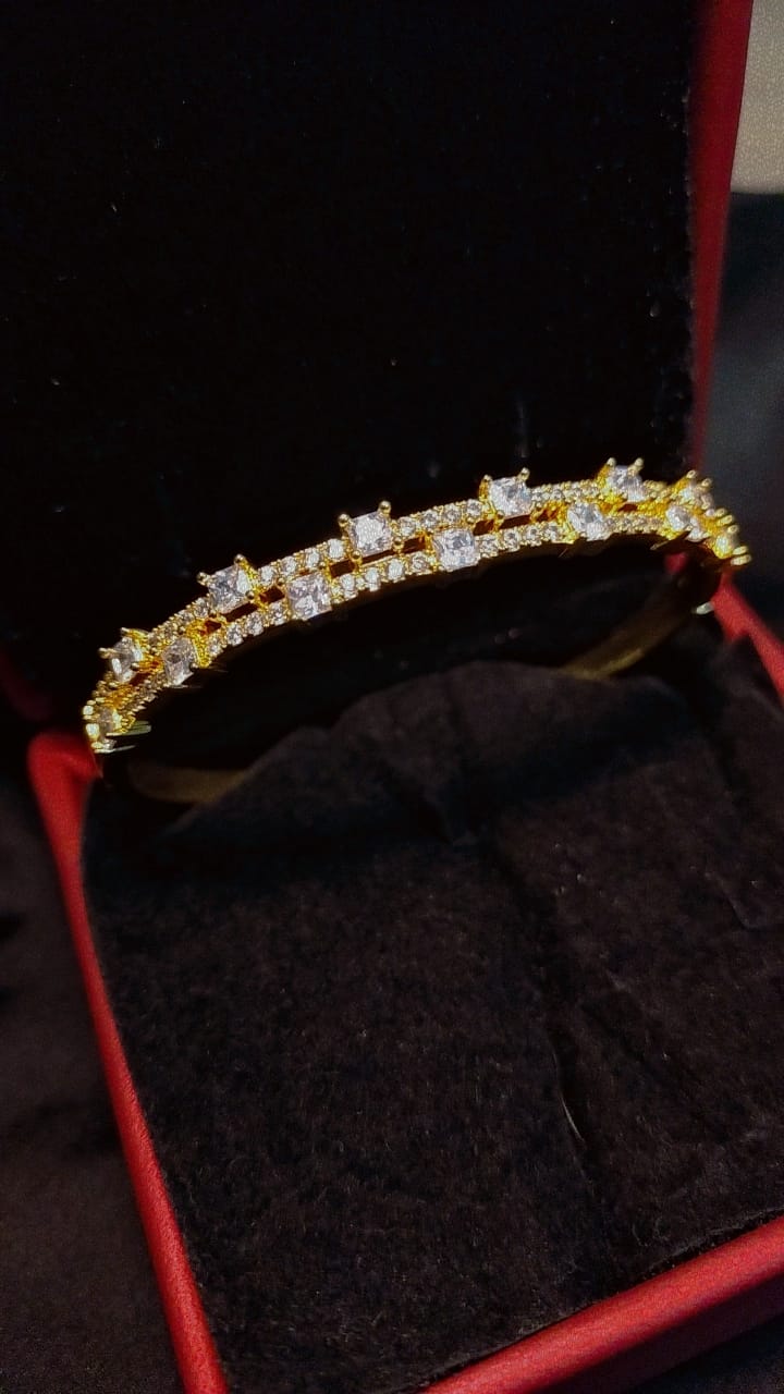 Zircon Titanium Bracelet