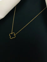 Load image into Gallery viewer, Clovar black Ss Pendant-04
