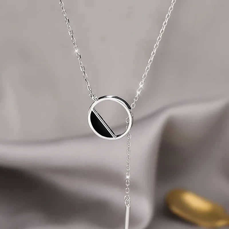 Silver Geometric pendant