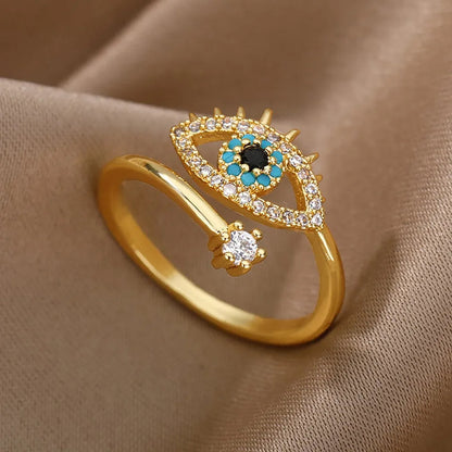 Eye Sign Finger Ring