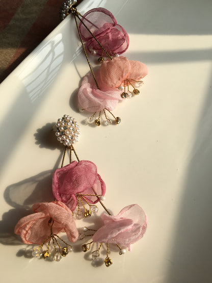 Floral Drop Earring