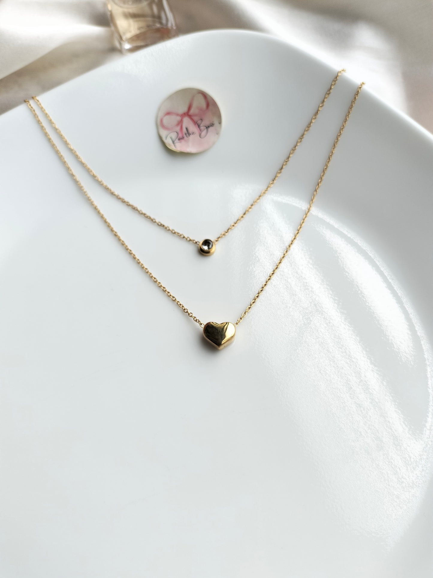 Golden layer Heart Pendant