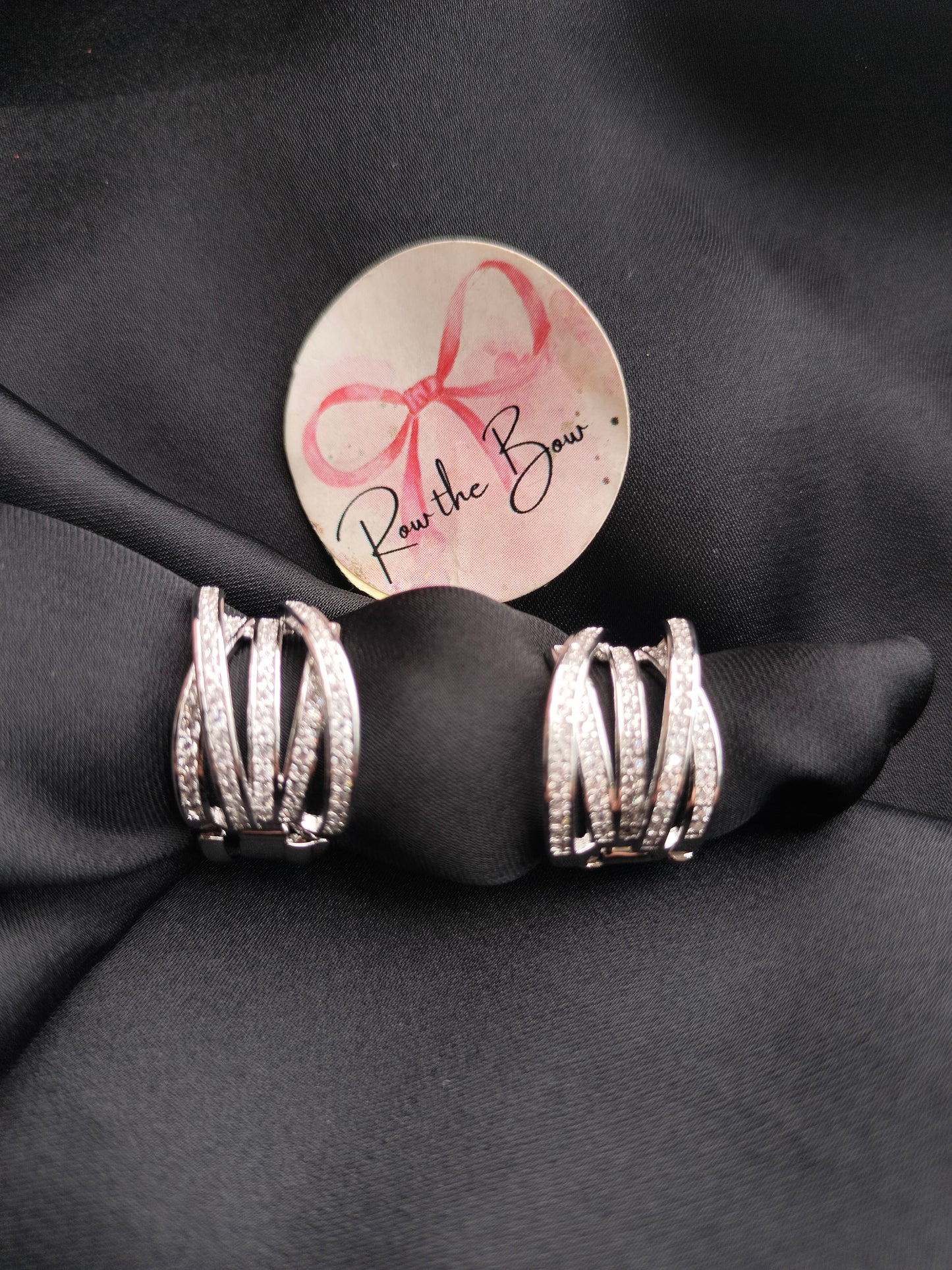 Stirling Silver Hoop