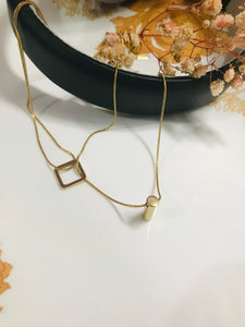 Criss Cross necklace