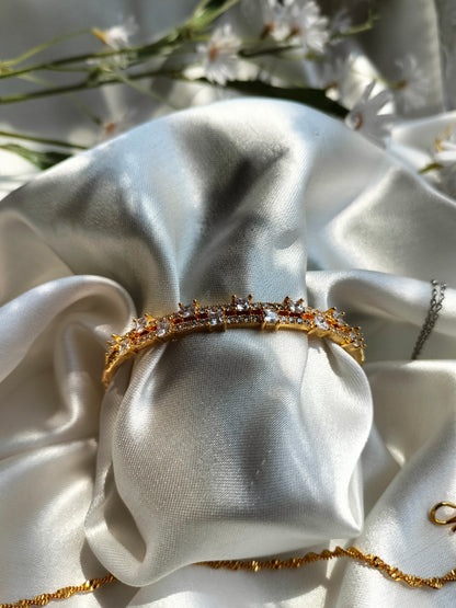 Zircon Titanium Bracelet