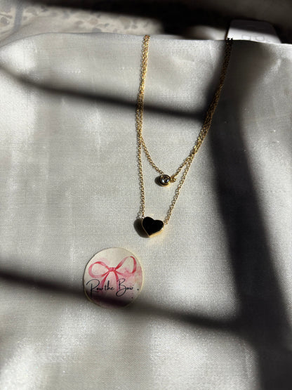 Golden layer Heart Pendant