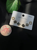 Load image into Gallery viewer, Leaf Stud set Silver
