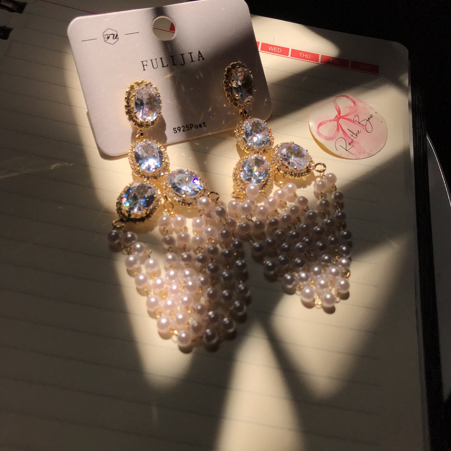 Pearl Tassel Earring