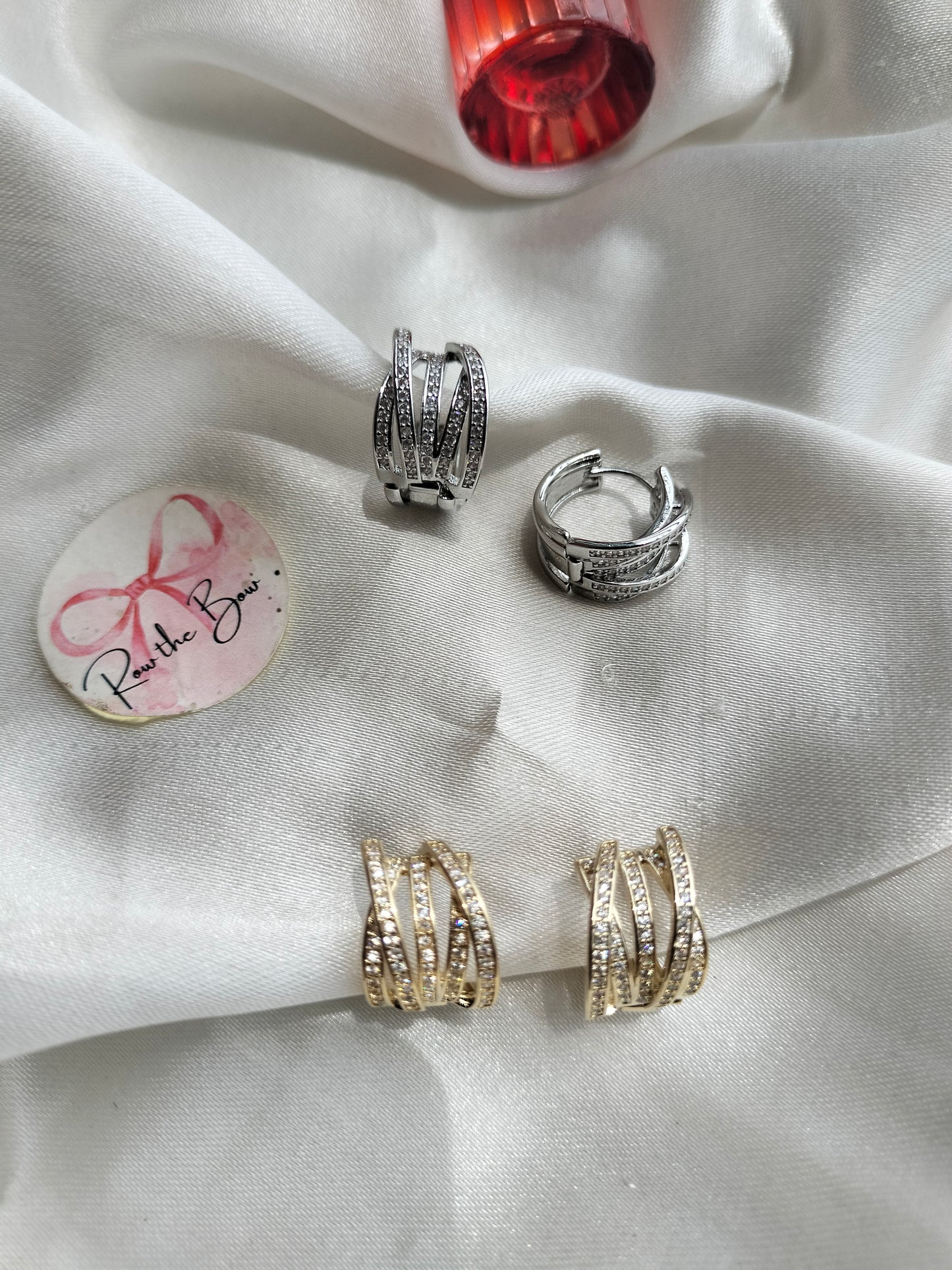 Stirling Silver Hoop