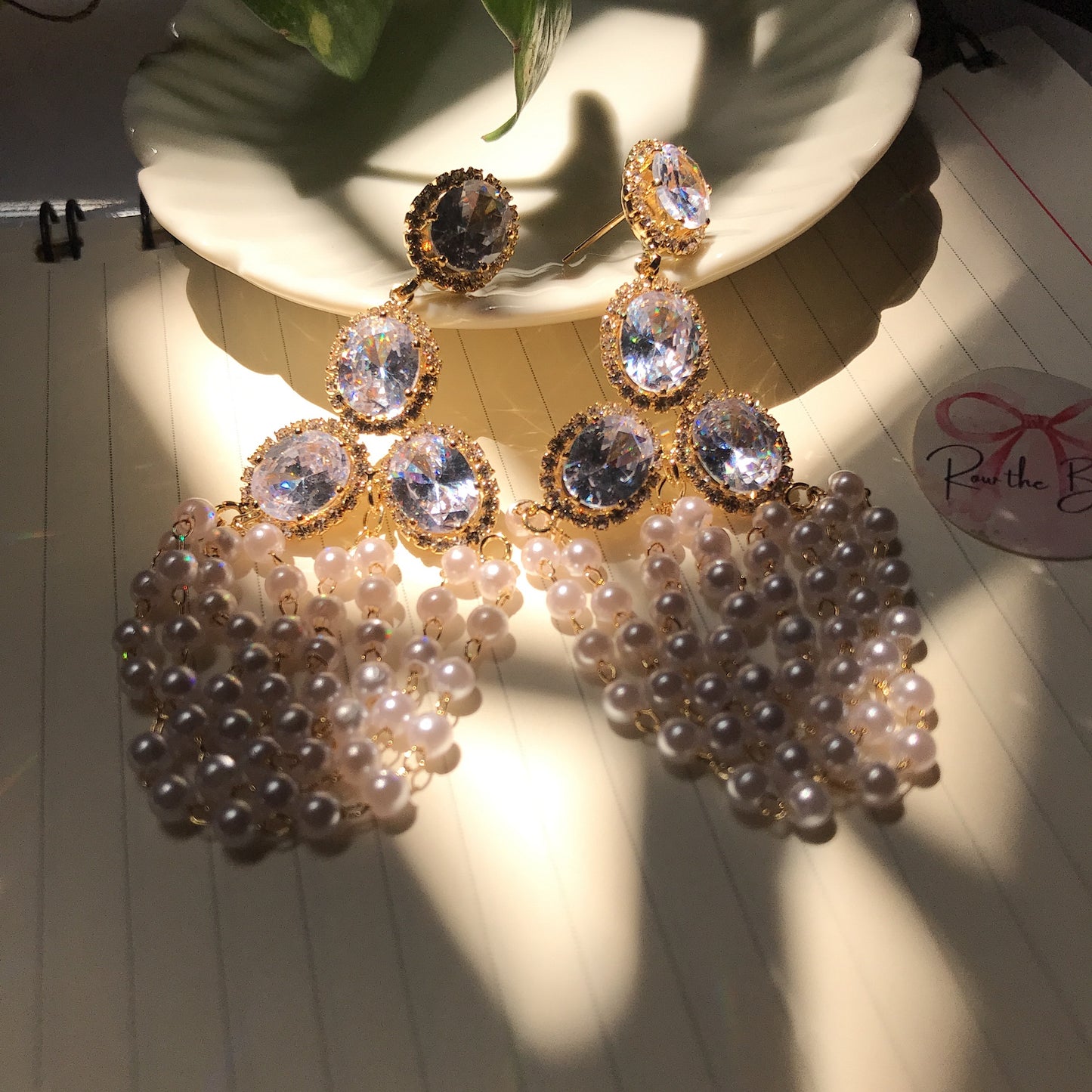 Pearl Tassel Earring