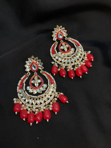 Red Jhumka