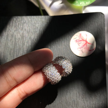 Stony Half Circle Silver