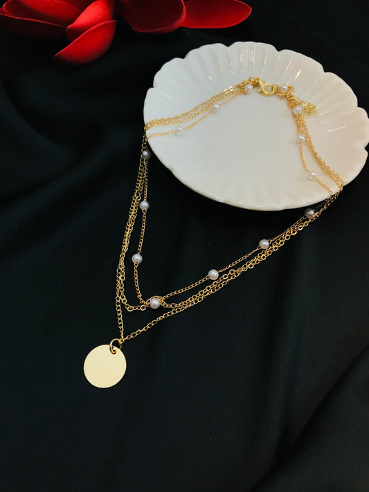 Pearl Layer Necklace