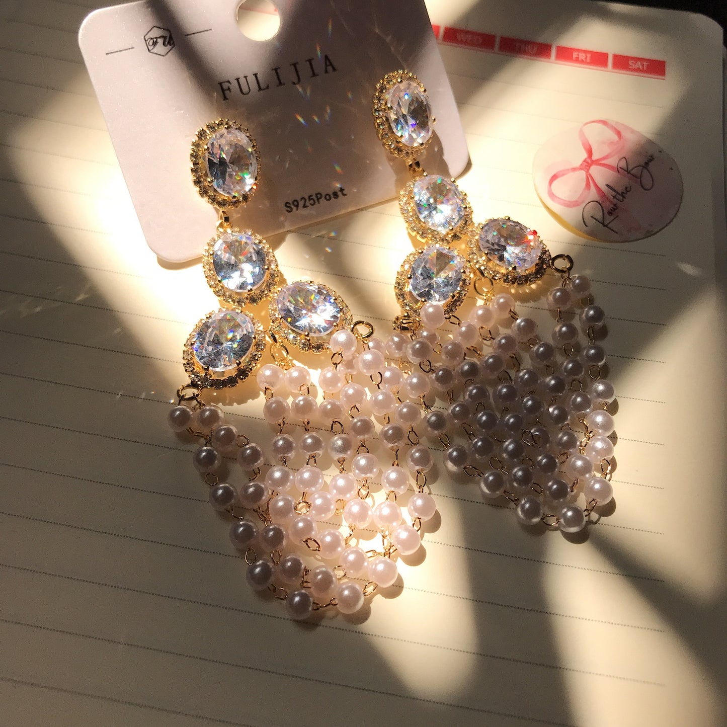 Pearl Tassel Earring