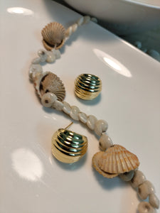 Pasta Metallic Earring