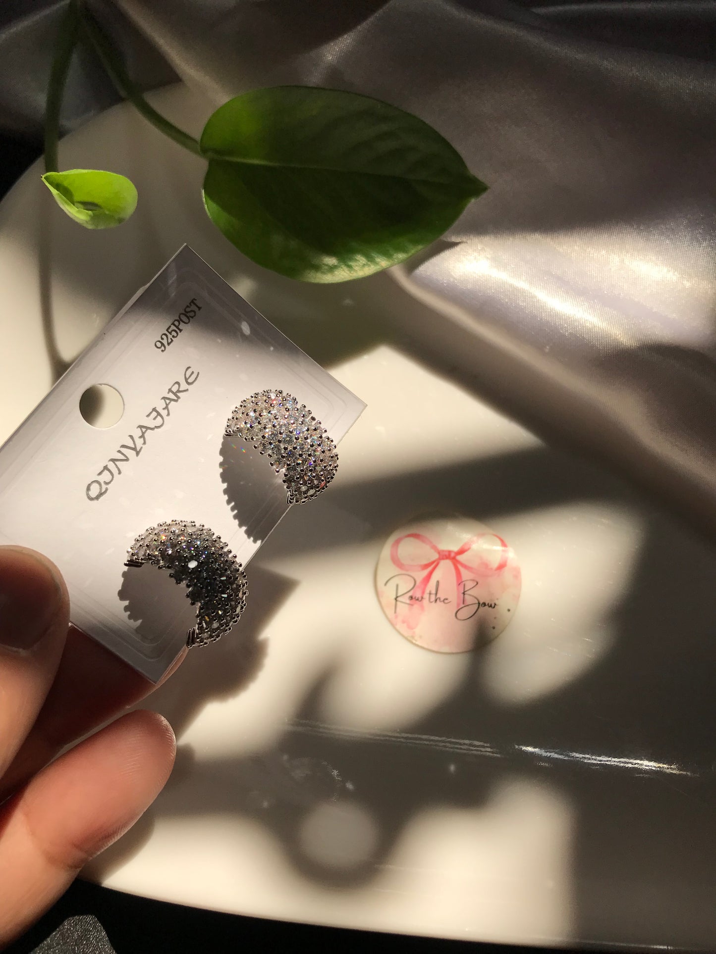 Stony Half Circle Silver