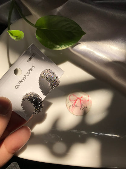 Stony Half Circle Silver