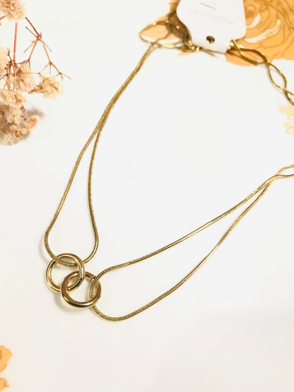Double knot necklace