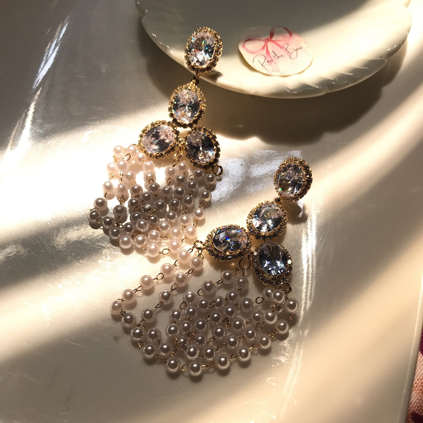 Pearl Tassel Earring