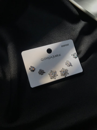 Stud Set-001(silver )