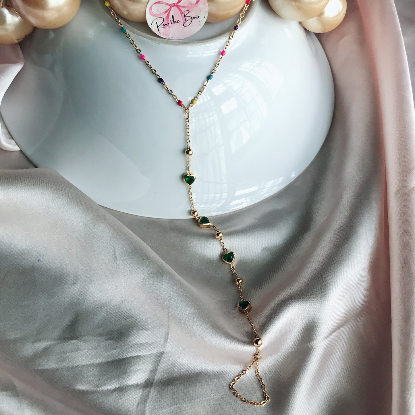 Stony green 💚 Anklet