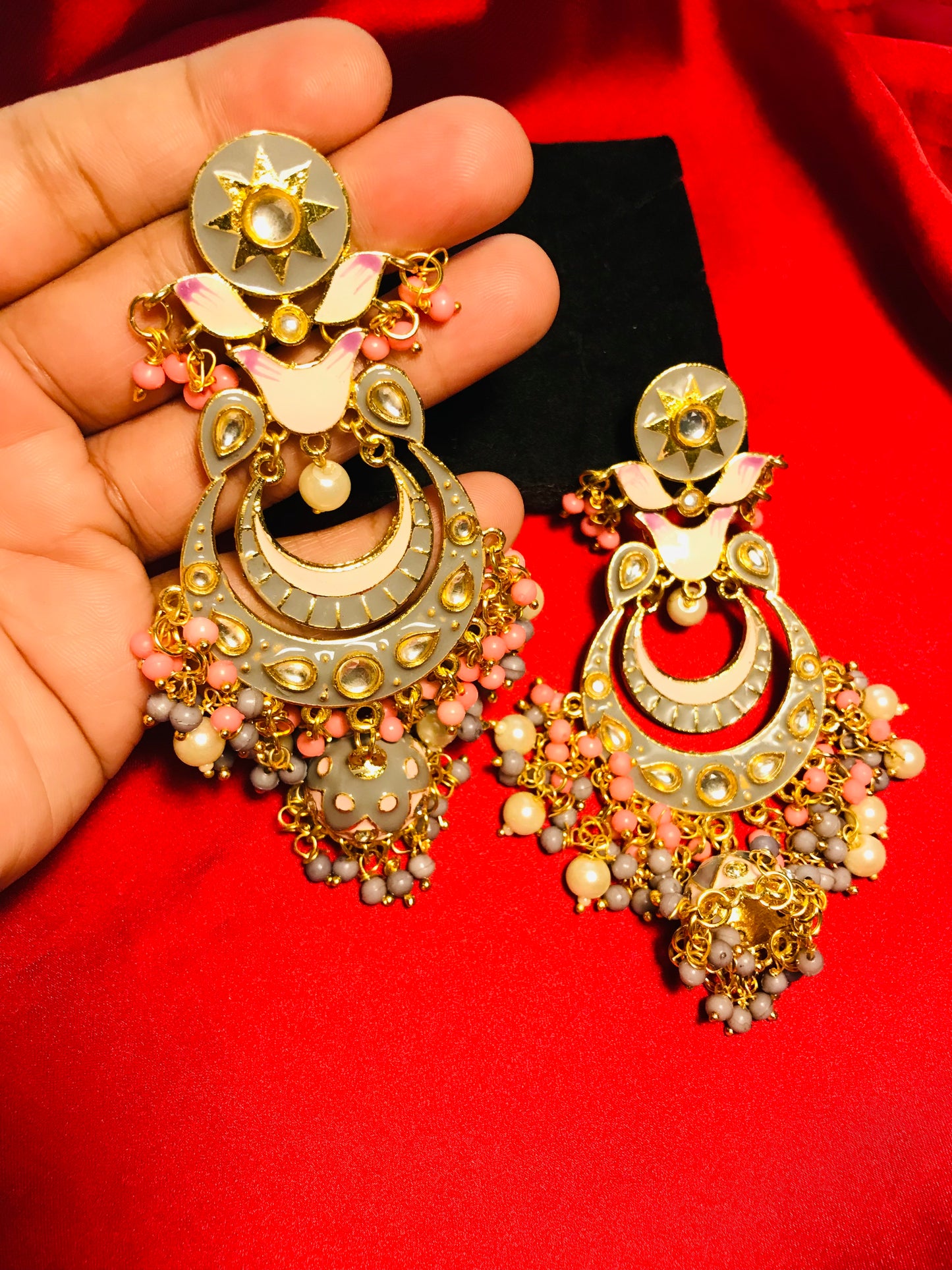 Ash multani jhumka