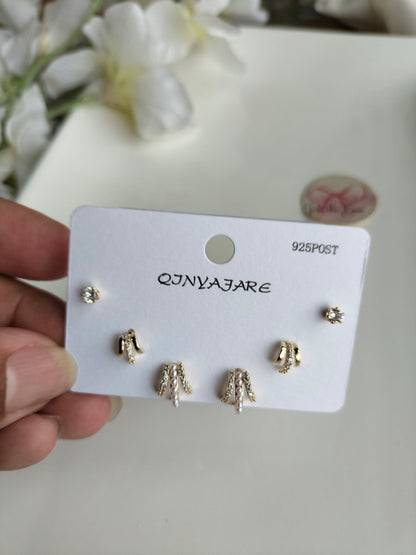minimalist stud set