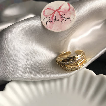 9.8 layer finger ring