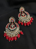 Load image into Gallery viewer, Red Jhumka
