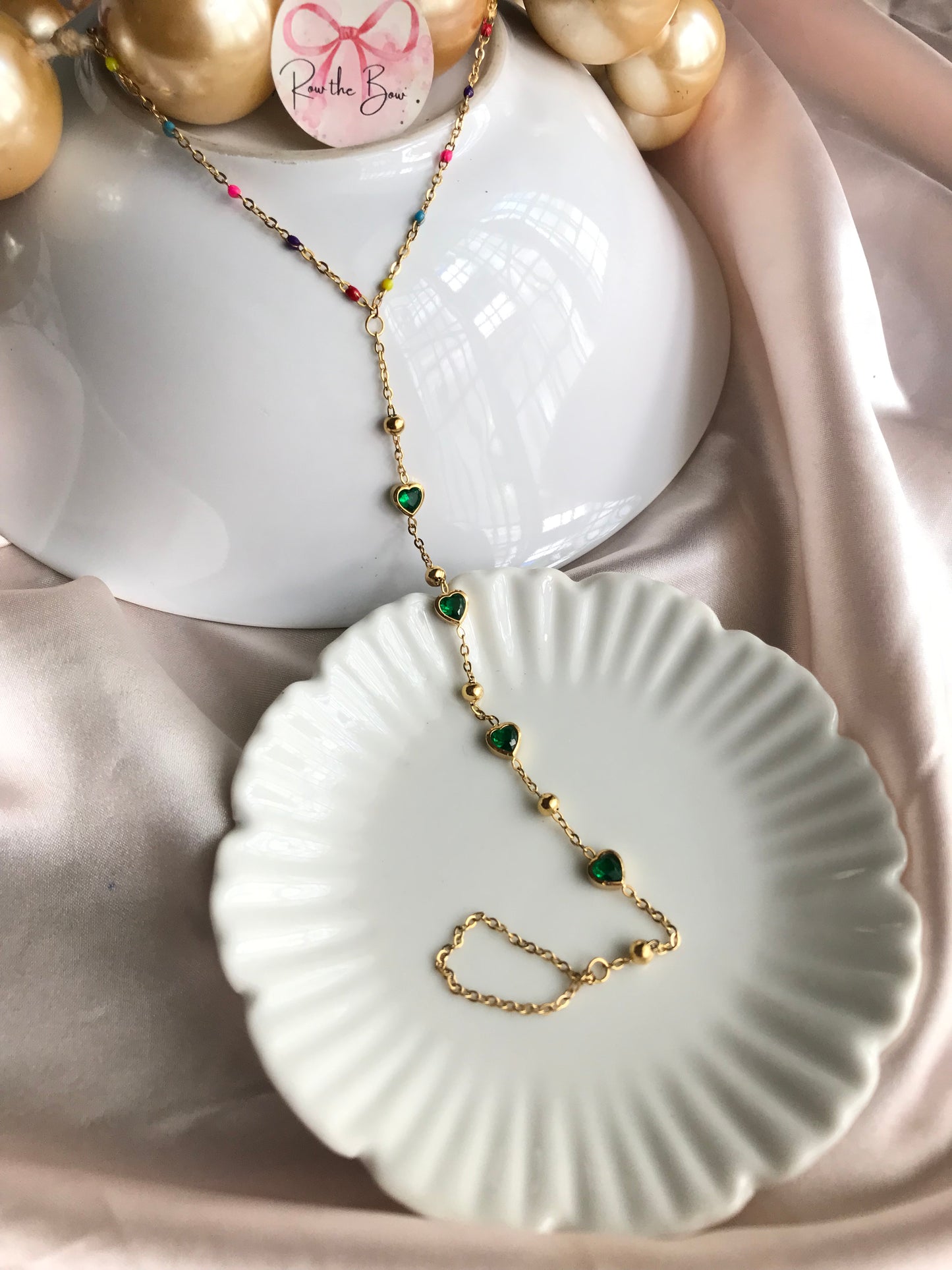 Stony green 💚 Anklet