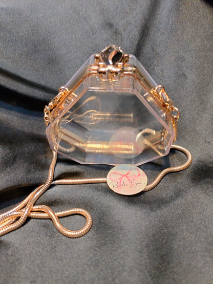 Transparent Glass Clutch