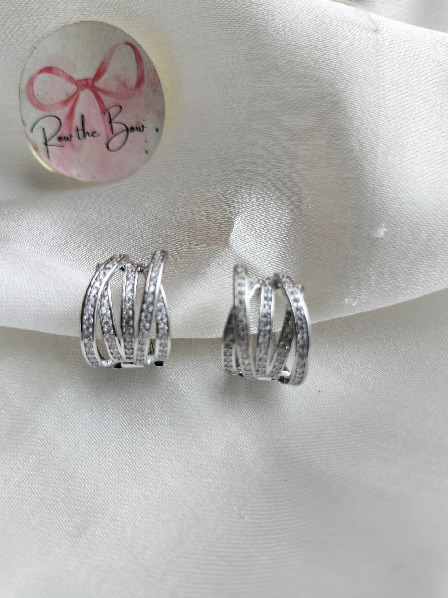 Stirling Silver Hoop