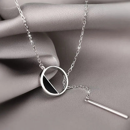 Silver Geometric pendant