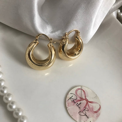 Metallic boho hoop-4