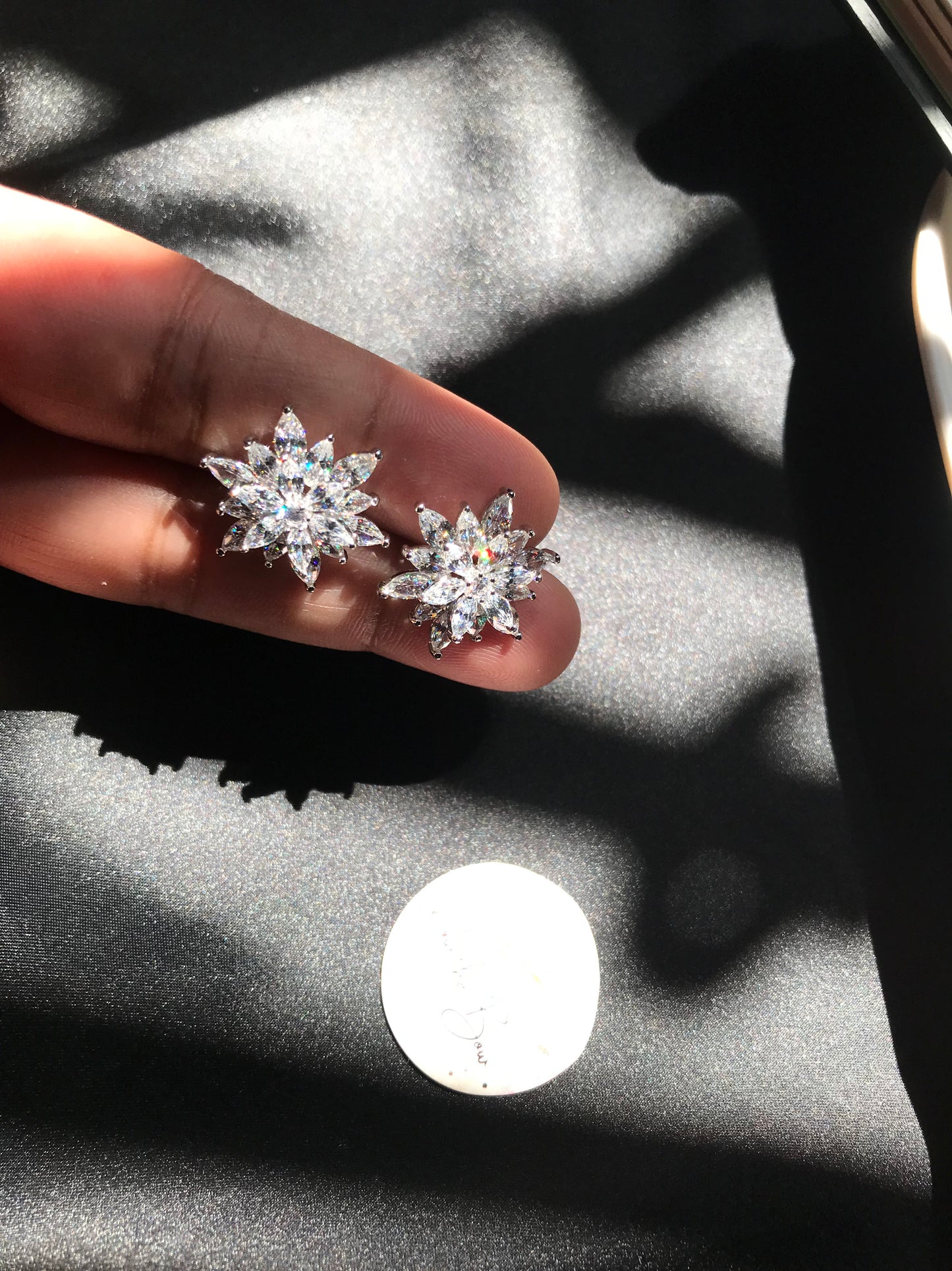 Snowflake Floral Silver