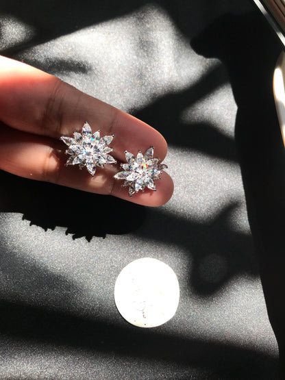 Snowflake Floral Silver