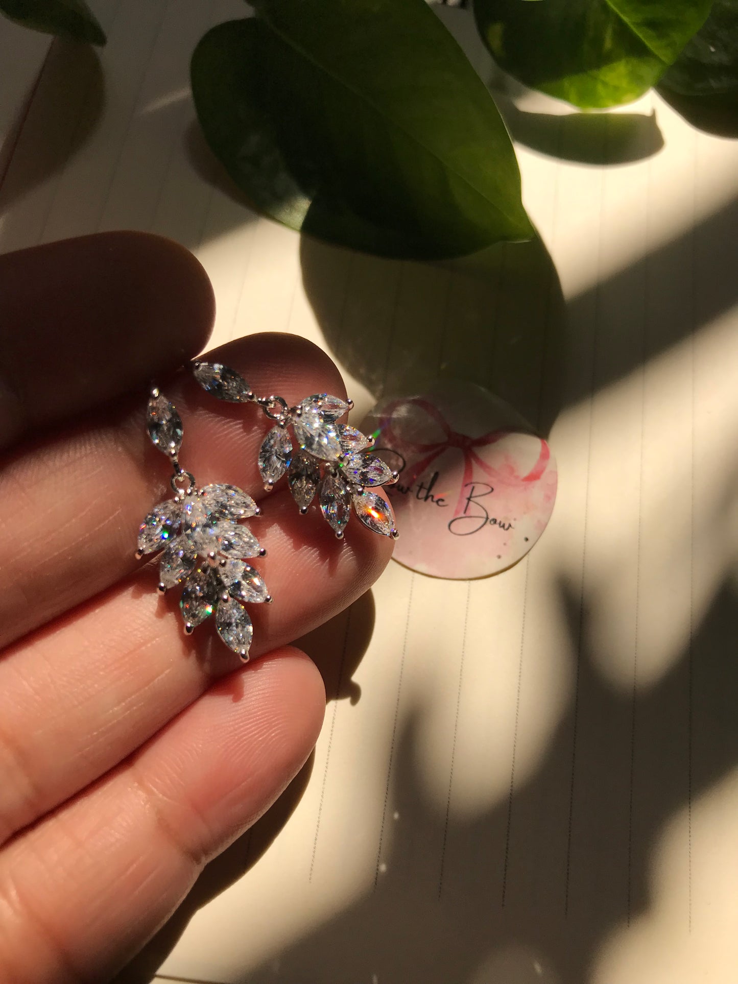 Leaf Drop Dowm Silver